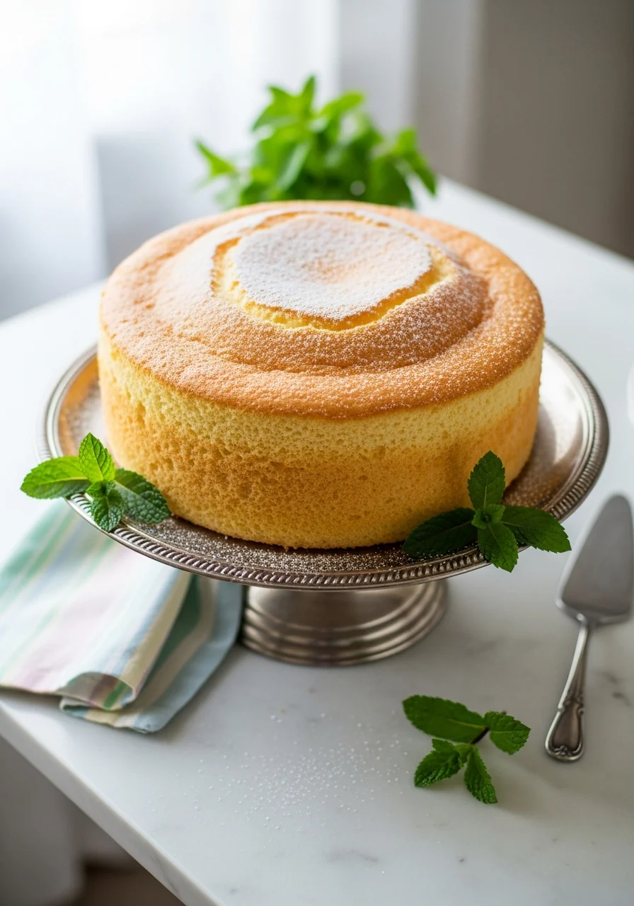 Light and Fluffy Sponge Cake – Simple Dessert