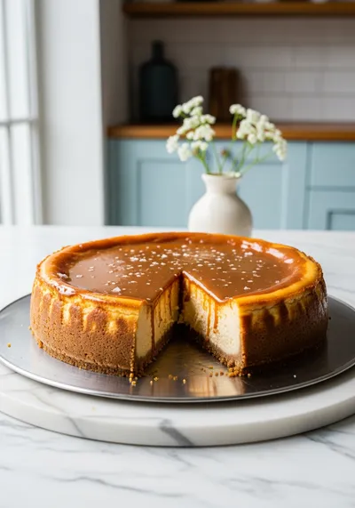 Salted Caramel Cheesecake Recipe